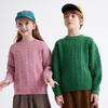 【多巴胺毛衣】儿童软糯复古麻花毛衣PDMY2402 商品缩略图2