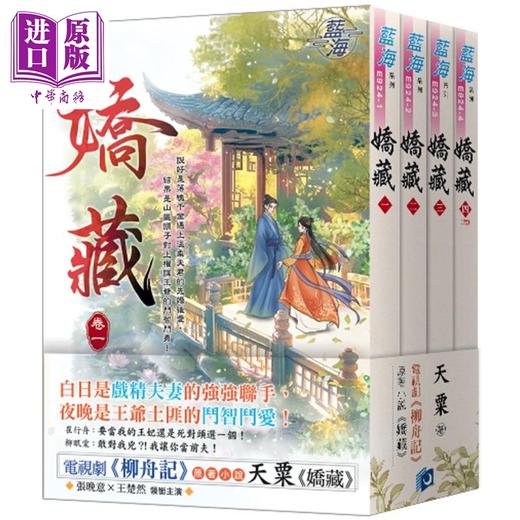 预售 【中商原版】娇藏 电视剧柳舟记原著小说 港台原版 天粟 蓝海文化 商品图0