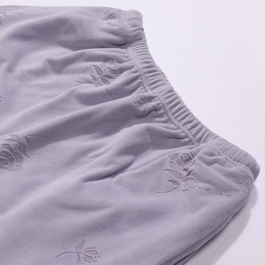 都市丽人睡衣生活家居长袖家居服海岛绒剪花厚女士海岛绒套装LHT1Q6 商品图7