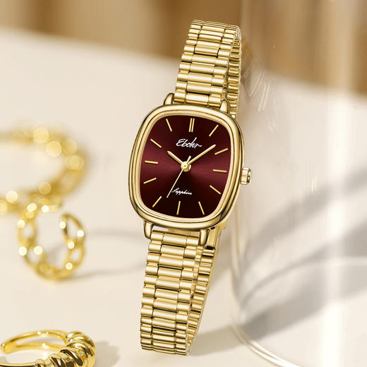 依波表/EBOHR【2024新款】复古小金表时尚轻奢5165 商品图2