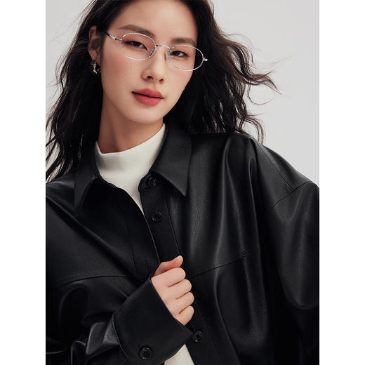 棉仓356607006-压胶皮衬衫 商品图3