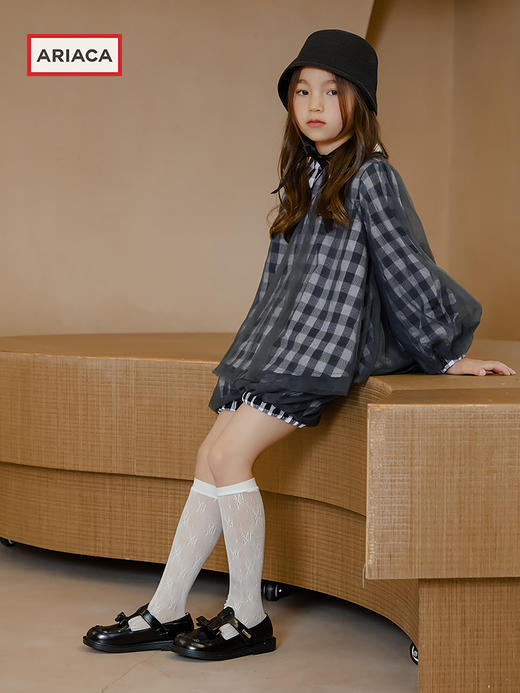 ARIACA艾芮苏儿童鞋子女童皮鞋真皮2024春秋小女孩公主鞋软底单鞋 商品图3