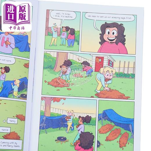 预售 【中商原版】保姆俱乐部小保姆系列8 图像小说 A Graphic Novel Baby Sitters Little Sister 8 英文原版 Ann M Martin 商品图2