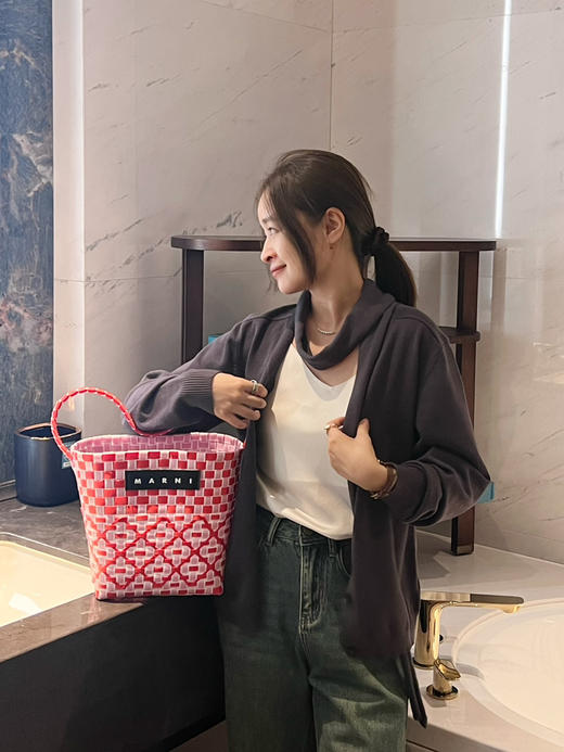 25特价🍂2409112     Lem**围脖V领针织衫 商品图12