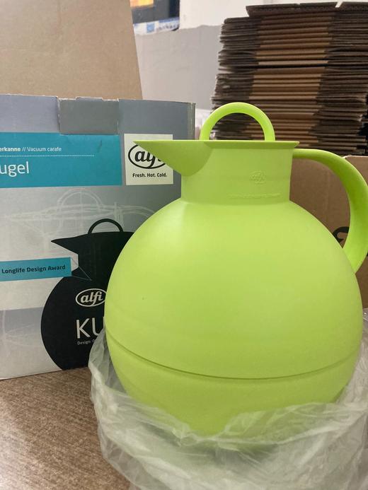 爱丽飞Kugel玻璃内胆保温壶水壶容量1L家用正品进口德国水鸭 商品图1