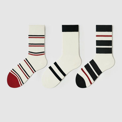 都市丽人中筒袜运动系列精梳棉袜子女袜子LCTDH9 商品图2