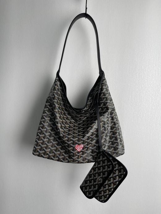 戈雅红心心涂鸦hobo腋下包（CB） 商品图3