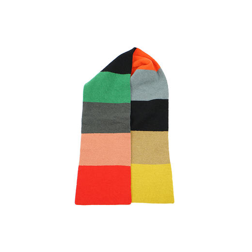 JO GORDON Small Colourblock Scarf 羊羔毛拼色小格子围巾 商品图3