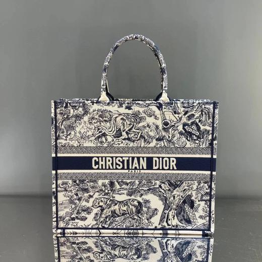 迪家|白色兰老虎??托特 Book Tote|w（CB） 商品图1