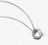 百货世界-潘多拉密镶圆圈珍珠锁骨链 商品缩略图0