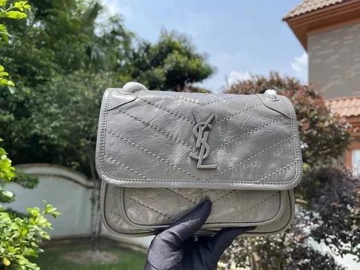 圣罗兰|niki 褶皱绗缝链条包 五色（HH） 商品图6