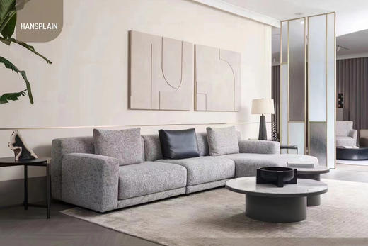 黛尔 沙发 | 更多座位组合，皮布面料可选，详询客服 商品图2