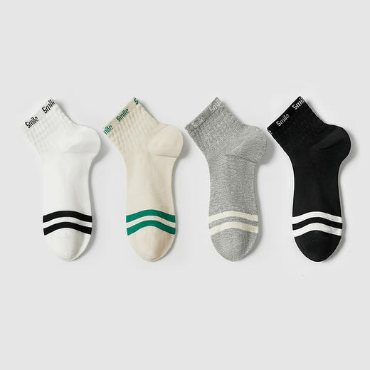 都市丽人短筒袜运动系列精梳棉袜子女袜子LCTDH7 商品图1