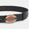 【二】DSQUARED2 男士珐琅金属搭扣牛皮腰带 黑色 BEM0480 12900001 M1165 商品缩略图2