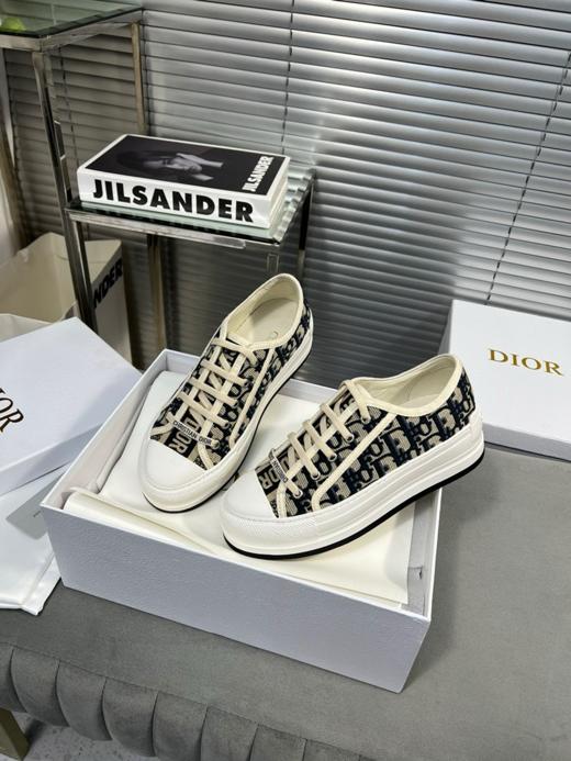 D家|迪奥 Walk'n'Dior 刺绣 Oblique 印花 低帮 时尚板鞋 女款多色可选（HC） 商品图8