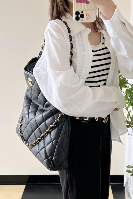 香奈儿24p春夏新款腋下嬉皮包单肩包腋下包（HH） 商品图8