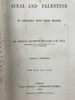 1864年 西奈半岛与巴勒斯坦：历史联系 配彩色地图 漆布精装18开 商品缩略图2