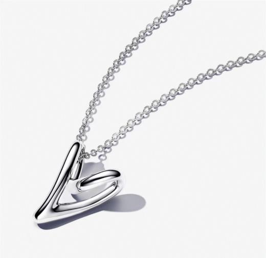 百货世界-潘多拉天性心形吊坠项链颈饰 商品图0