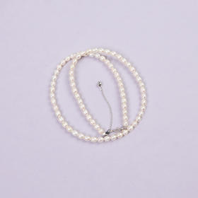 玉美人菲菲HZ#S925珍珠项链约3+mm