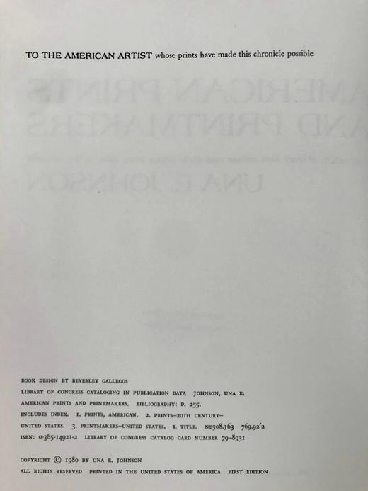 美国版画与版画制作者 29幅彩色与149幅黑白插图 精装16开 商品图4