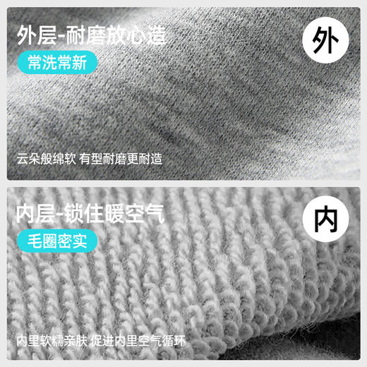 【330g重工毛圈】儿童刺绣休闲卫裤 PQK2432 商品图5