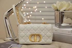 迪家| 全新包款Caro链袋翻盖包  白色 大小号|LL（HH）