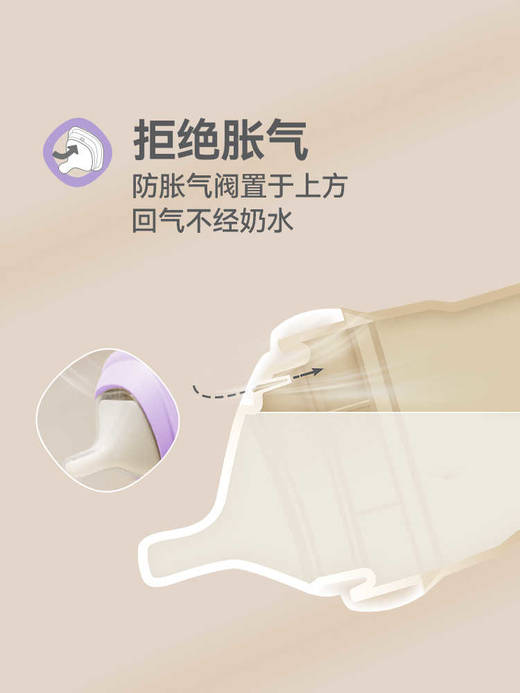 新加坡Hegen新生儿宽口奶瓶PPSU婴儿断奶神器宝宝仿母乳耐摔 商品图2