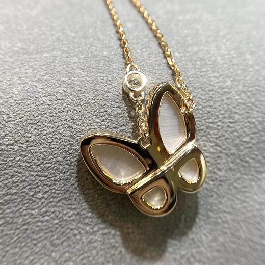 vca Tow Butterfly*白贝母蝴蝶项链  v金（SJ） 商品图4