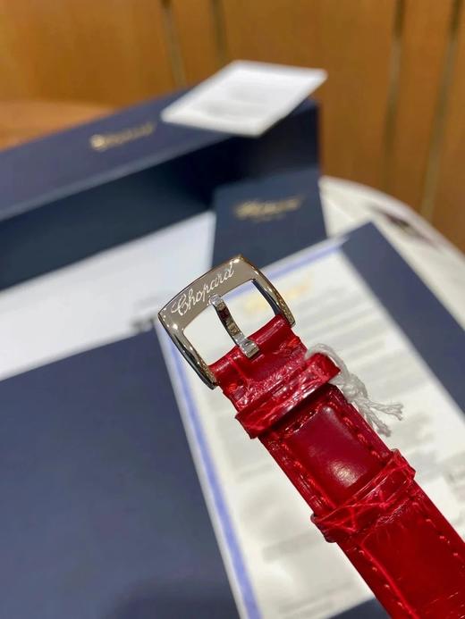 HW新品肖邦萧邦快乐钻石 尺寸33mm搭载9039机芯女性时尚潮流女装手表全自动机械表女表蓝宝石镜面鳄鱼皮表带顺丰包邮（SP） 商品图13