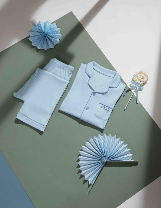 【经典棉莫】SCHIESSER德国舒雅秋冬新品男女童棉+莫代尔经典家居套装3B/23744H 商品图0