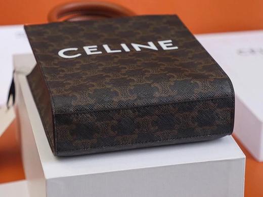 赛琳| 凯旋门老花帆布托特包（CB） 商品图6