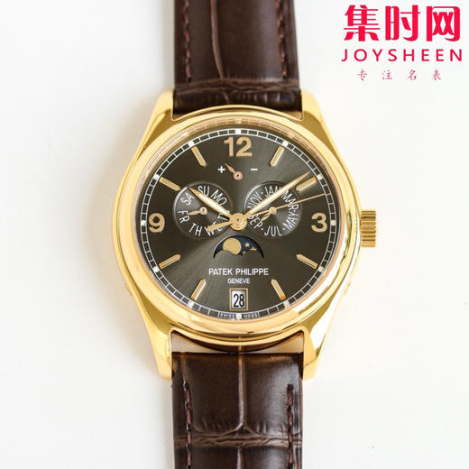 百达翡丽PP 复杂功能时计5146/5147系列 多功能男士腕表 表盘直径39mm 商品图3