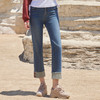 半身缘女裤 秋季新品九分牛仔显瘦小直筒裤百搭253102U30102533 商品缩略图2