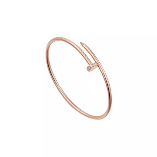 卡地亚 粗版 头尾镶钻 钉子 手镯（XTY） 商品图0