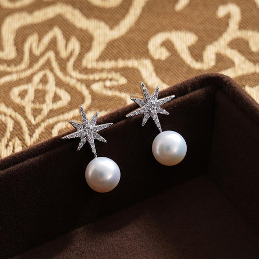 子佩集S925银珍珠耳钉【EM2039-XF】纯银珍珠2409 商品图3