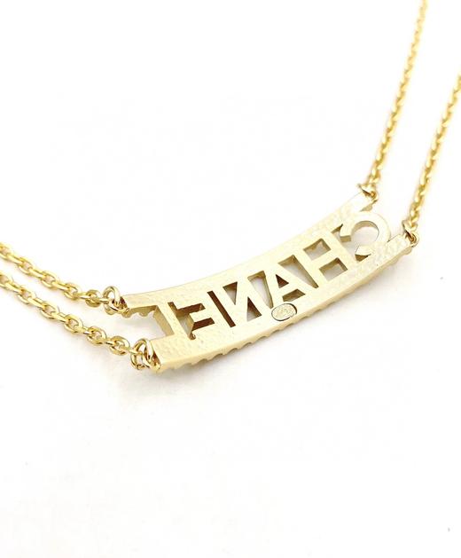 香家|镂空字母项链 |X（SJ） 商品图6