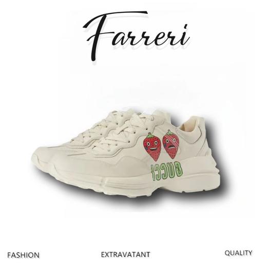 GG家   高版本Rhyton经典老爹鞋系列情侣款 鞋底厚底5cm(HD) 商品图0