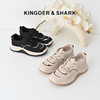 经典鲨2024年秋季新款时尚拼色平底系带透气休闲鞋跑步鞋女KW172-D37131 商品缩略图2