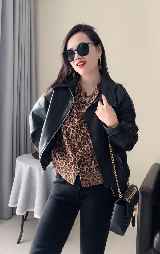 钟情小猎豹美丽诺羊毛贴身柔软羊毛开衫毛衫 商品图8