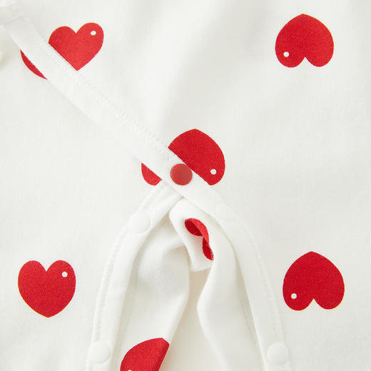 怡比爱心小熊长袖系带哈衣HY24AUN040两色可选（52#-66#） 商品图6