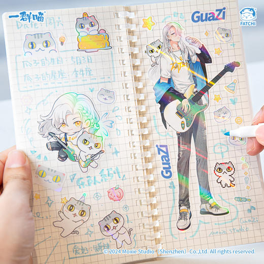 【乐队贴纸】一群喵贴纸 商品图1