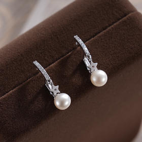 子佩集S925银珍珠耳钉【Y-9839】纯银珍珠2409