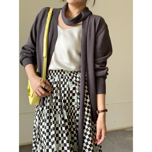 25特价🍂2409112     Lem**围脖V领针织衫 商品图4