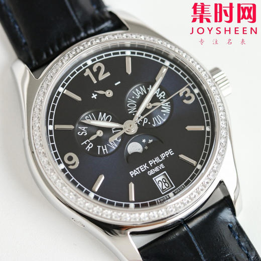 百达翡丽PP 复杂功能时计5146/5147系列 多功能男士腕表 表盘直径39mm 商品图5