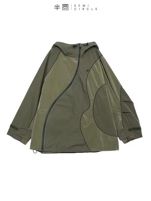 半圆/D23301445/连帽工装防风衣 商品图3