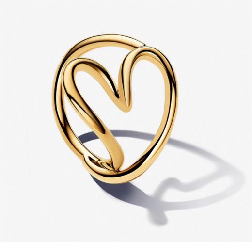 百货世界-潘多拉天性心形戒指 商品图0