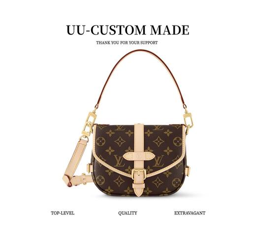 驴家 23 * SAUMUR BB 手袋 双子星马鞍包（HH） 商品图0