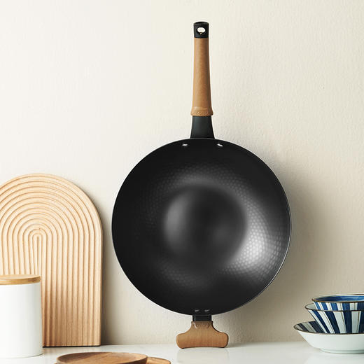 爱仕达日式极铁炒锅32cm-
CF32A7WG 商品图4