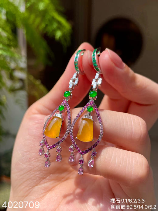 4020709，无事牌耳坠。具体价格微信咨询 商品图5