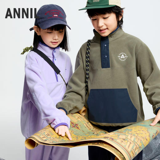 男女童套装秋季新款安奈儿童装EM431611 商品图1
